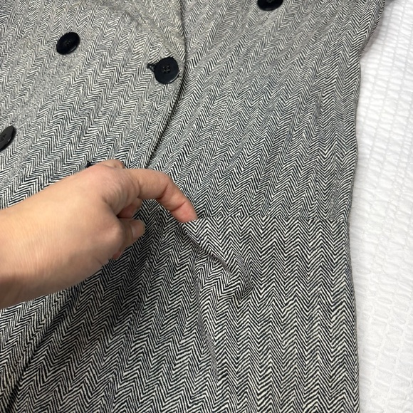 Vintage Giorgio Armani Classic Gray zig zag Blazer size 42 - Picture 11 of 15